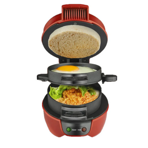 Efficient Sandwich Machine & Burger Maker | Quick, Healthy Breakfasts Made Easy - Home Kartz