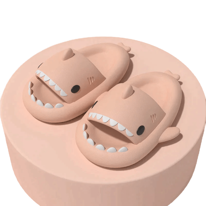 Casual Chic Shark Slides