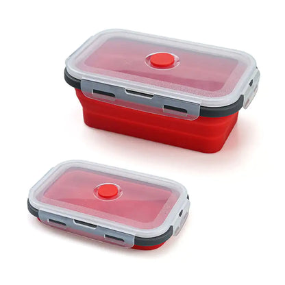 Collapsible Bento Box – Versatile Silicone Food Storage Containers for All Temperatures - Home Kartz