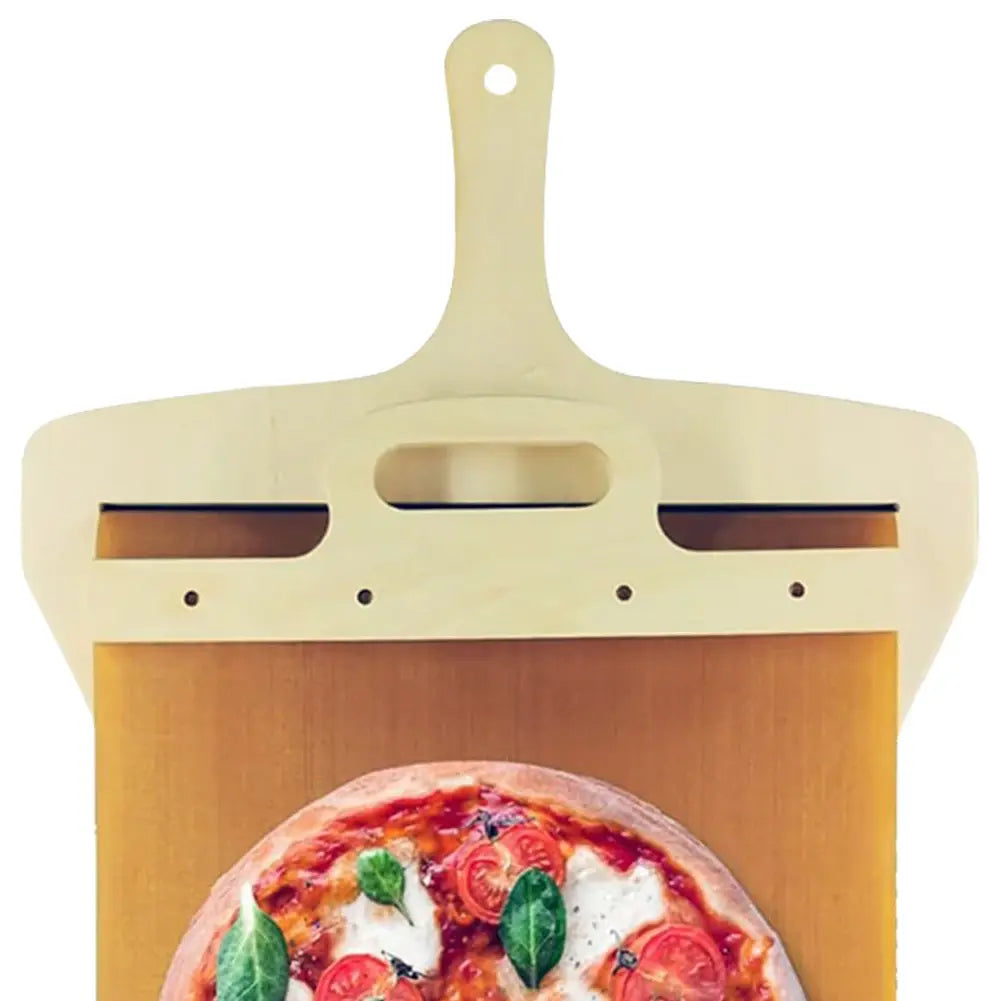 Premium Wooden Pizza Spatula for Easy Transfer and Serving – Ideal Kitchen Tool