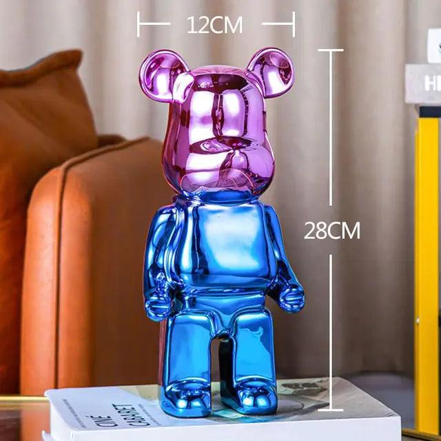 Luxurious Bearbrick Statue Desk Accessories