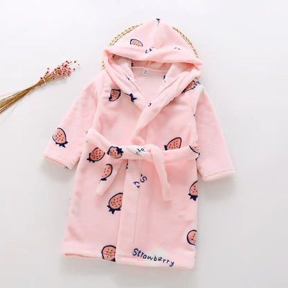 Children's Flannel Bathrobes