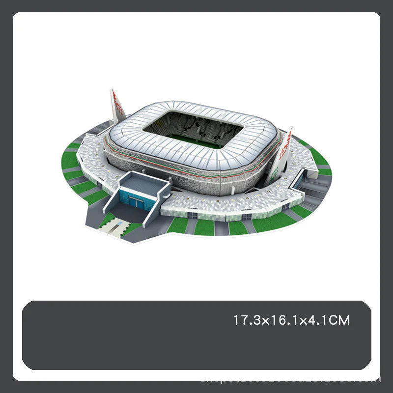 3D Puzzle Football Field Model