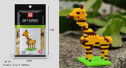 Mini 3D Animal Building Blocks