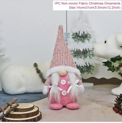 Gnome Christmas Faceless Doll – Whimsical Holiday Decoration for Festive Cheer | Perfect Holiday Gift