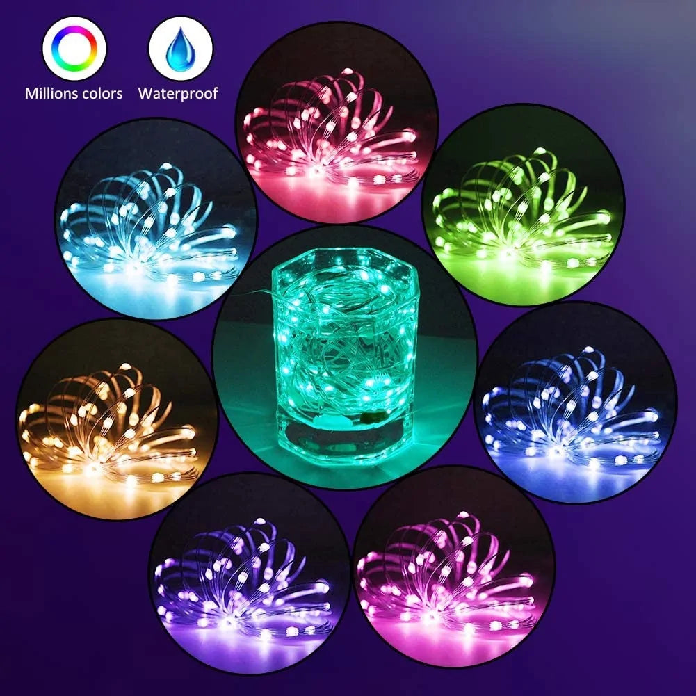 Light Up Your Holidays with Customizable LED Christmas Tree Decoration Lights 🎄✨