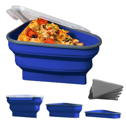 Foldable Pizza Container – Keep Pizza Fresh, Fold & Store 🍕 - Home Kartz