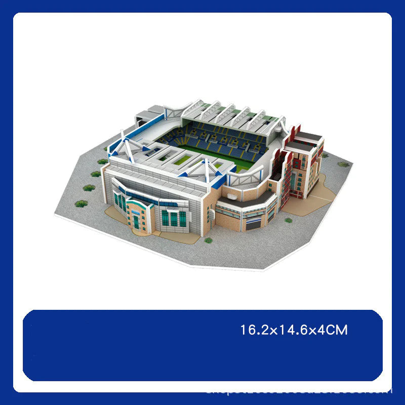 3D Puzzle Football Field Model