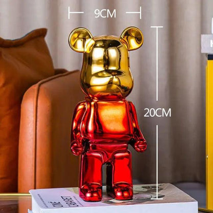 Luxurious Bearbrick Statue Desk Accessories