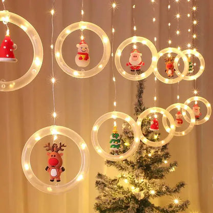 Transform Your Space with Christmas Lights LED Holiday Light – 8 Modes, USB Powered, and Easy Decorating!