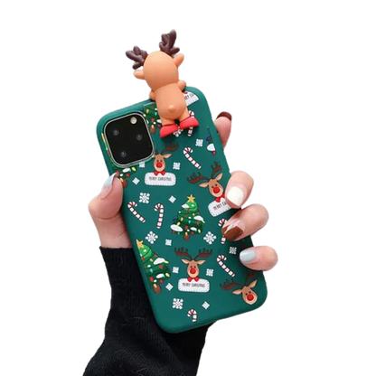 Protect and Celebrate with the Christmas Silicone Phone Case 🎄📱