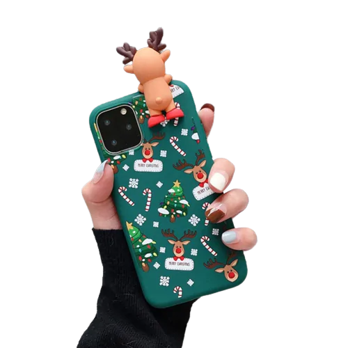 Protect and Celebrate with the Christmas Silicone Phone Case 🎄📱