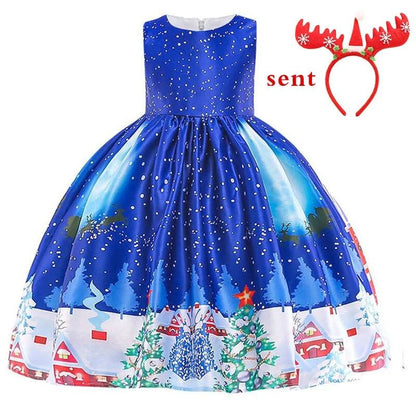 Princess Christmas Dress for Girls: Enchanting Holiday Elegance