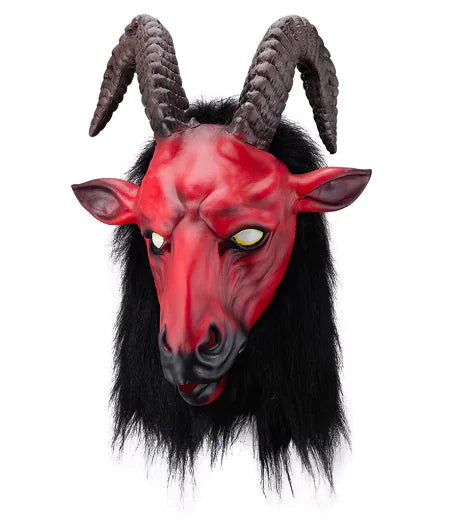 Transform Into a Terrifying Creature with the Horror Sheep Latex Mask 🎭