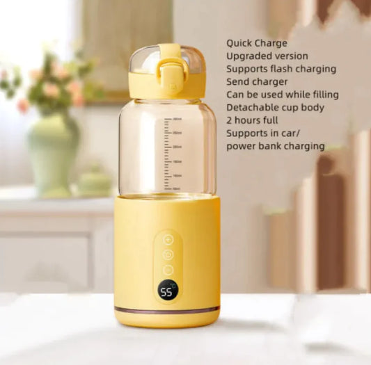 Portable Baby Milk Mixer: Effortless & Precise Milk Preparation for Your Baby On-the-Go! 🍼✨