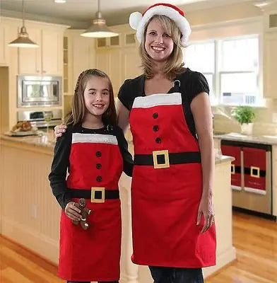 Christmas Santa Claus Apron – Spread Holiday Cheer in the Kitchen!