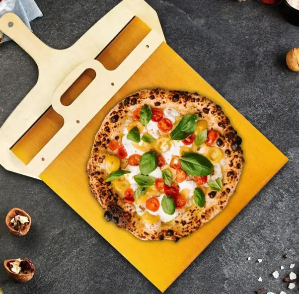 The Ultimate Pizza Board for Effortless Pizza Baking and Serving – Perfect for Pizza Lovers - Home Kartz