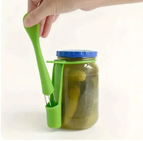 Stainless Steel Olive Grabber – Mess-Free Tool for Easy Olive & Pickle Retrieval