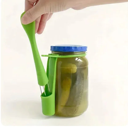 Stainless Steel Olive Grabber – Mess-Free Tool for Easy Olive & Pickle Retrieval - Home Kartz