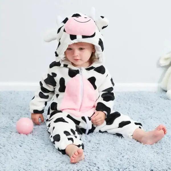 Children's Cute Long Sleeved Pajamas