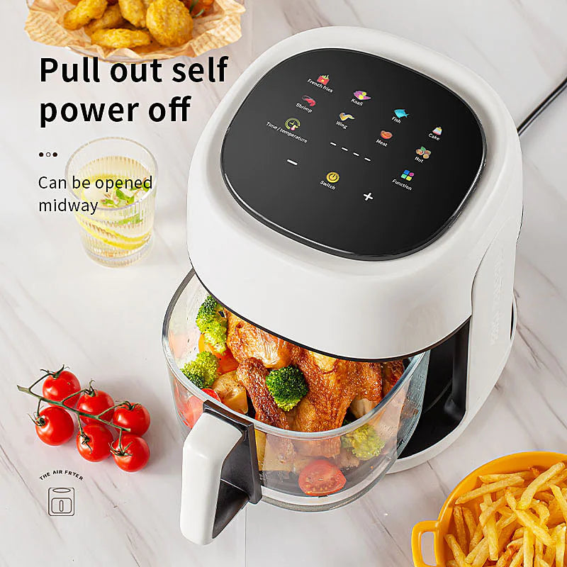 Electric Air Fryer - Quick, Healthy Cooking with Convection Technology | Crispy & Delicious - Home Kartz