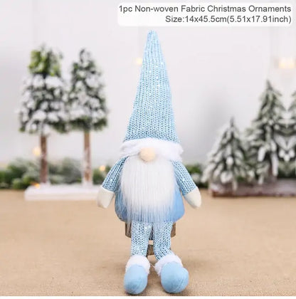 Gnome Christmas Faceless Doll – Whimsical Holiday Decoration for Festive Cheer | Perfect Holiday Gift