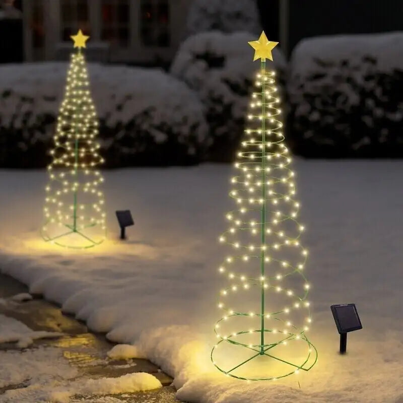 Solar LED Christmas Tree Lights