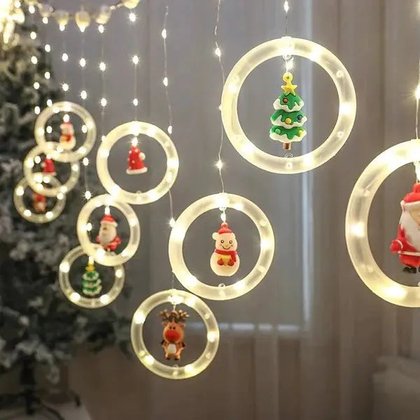 Transform Your Space with Christmas Lights LED Holiday Light – 8 Modes, USB Powered, and Easy Decorating!