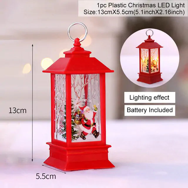 Illuminate Your Home with Christmas Lantern Light – Warm Festive LED Holiday Décor