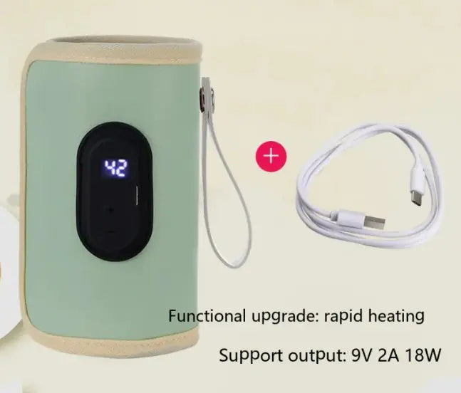 Milk Bottle Insulation Cover – USB Intelligent Temperature Control for On-the-Go Parents