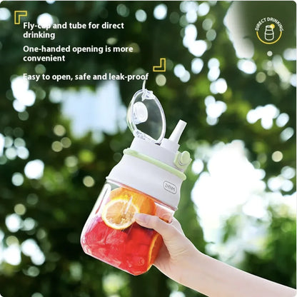 Portable Juicer Cup – Battery Operated, Stainless Steel Lining, Compact & Powerful for Fresh Juices Anywhere - Home Kartz