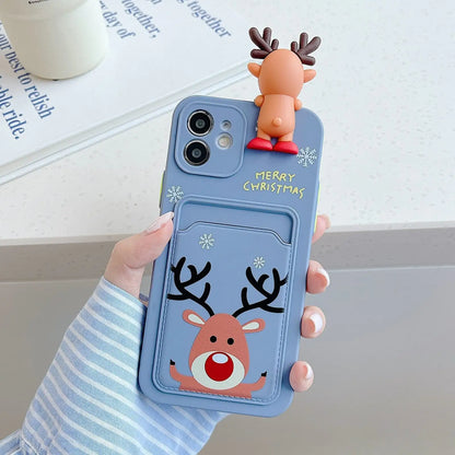 Jelly Cases: Stylish 3D Christmas Card Case – Protect Your Phone with Love 🎄📱