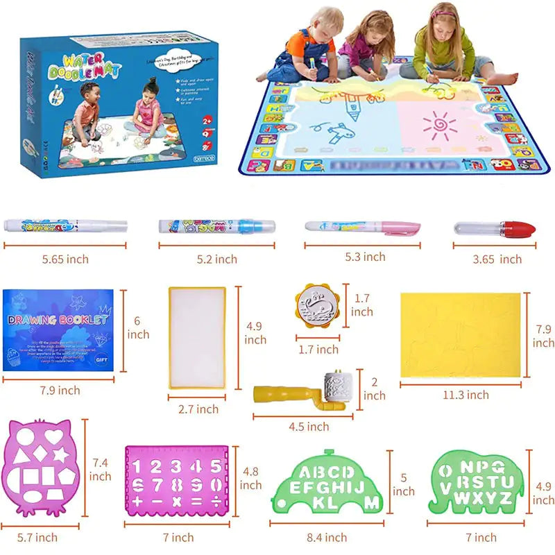 Creative Splash Mat – Waterproof, Durable, and Perfect for Kids and Adults - Home Kartz