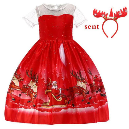 Princess Christmas Dress for Girls: Enchanting Holiday Elegance