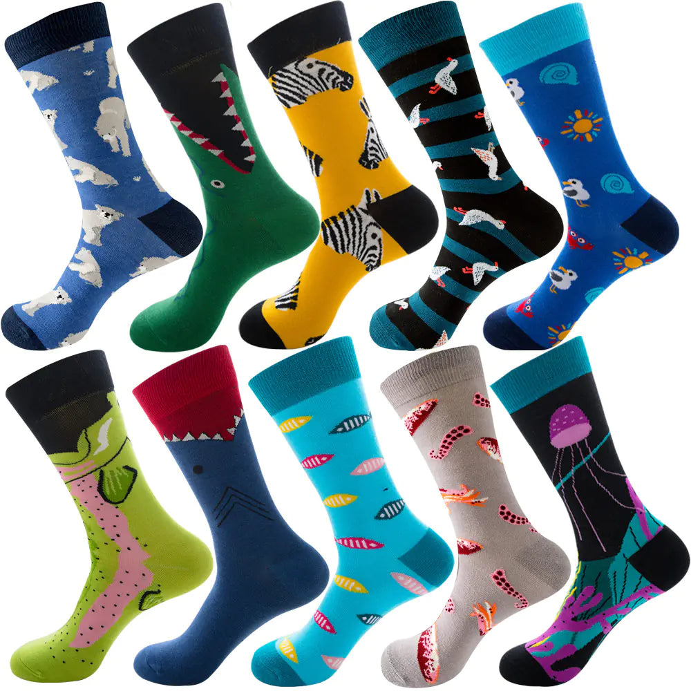 Ten color socks