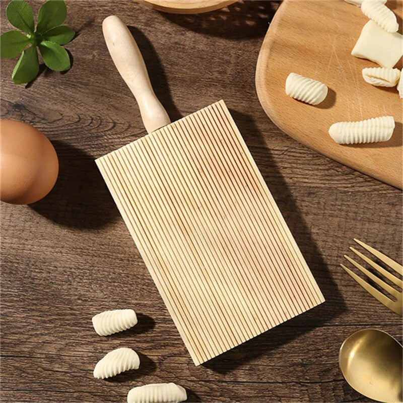 Master Homemade Pasta Effortlessly with the Perfect Wooden Pasta Maker Board