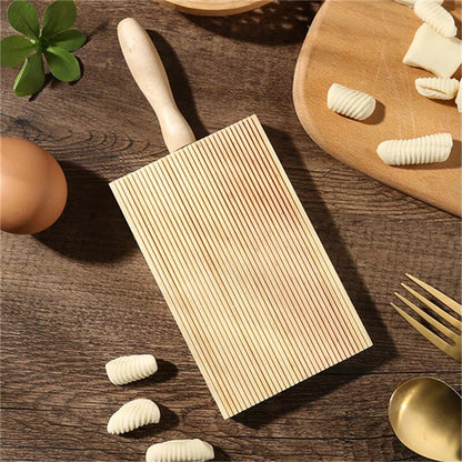 Master Homemade Pasta Effortlessly with the Perfect Wooden Pasta Maker Board - Home Kartz