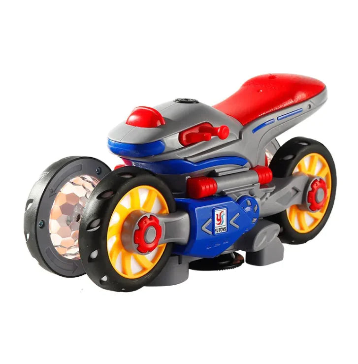 Rotating Motorcycle Toy Car: The Ultimate Adventure Ride for Kids Ages 4-6 - Home Kartz