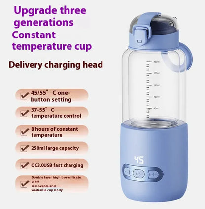 Portable Baby Milk Mixer: Effortless & Precise Milk Preparation for Your Baby On-the-Go! 🍼✨