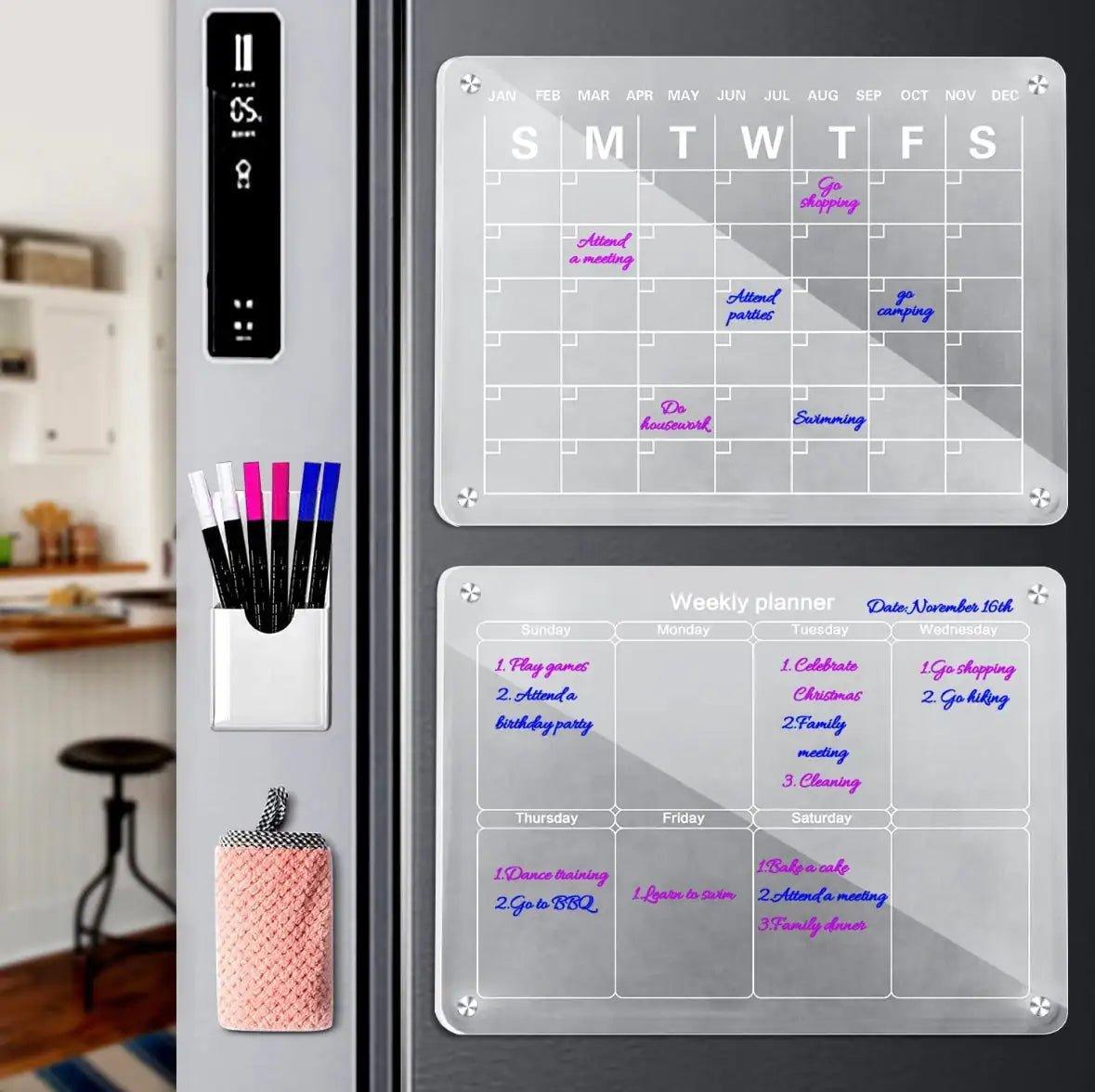 Acrylic Magnetic Calendar