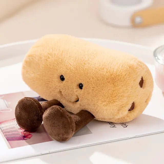Adorable Cartoon Bread Plush Toys - Perfect Cuddly Companions for Kids