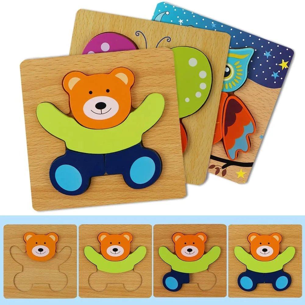 Animal Puzzles 6 Pack