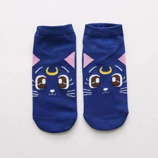 Anime - Inspired Printed Socks