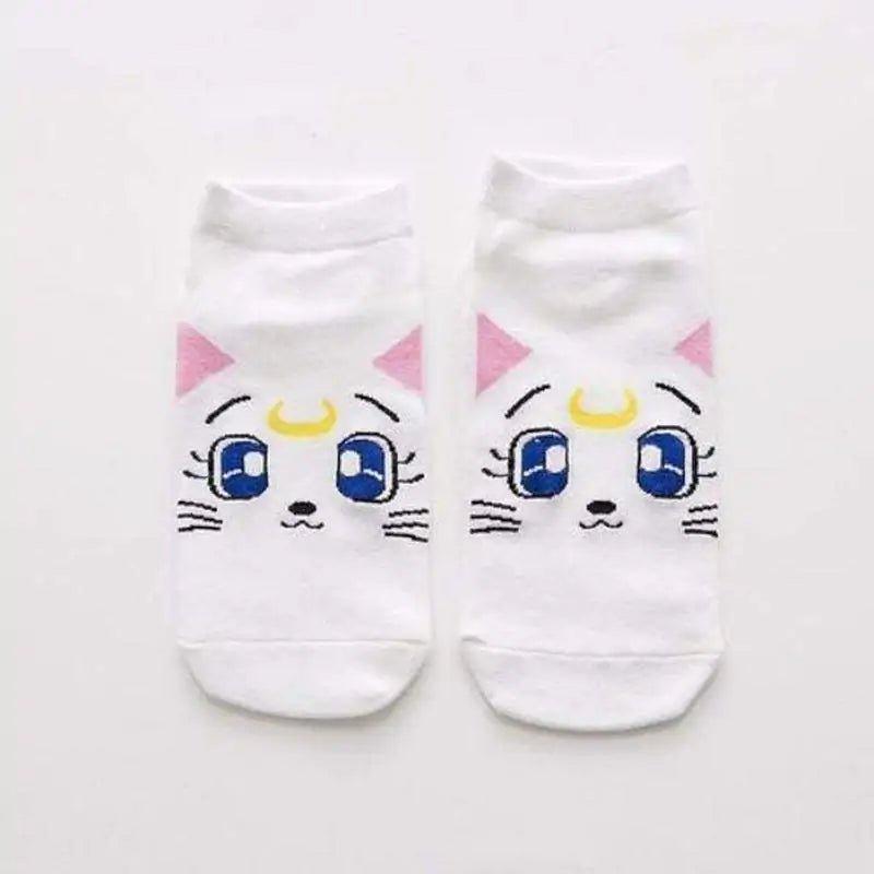 Anime - Inspired Printed Socks