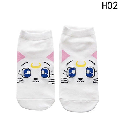 Anime - Inspired Printed Socks