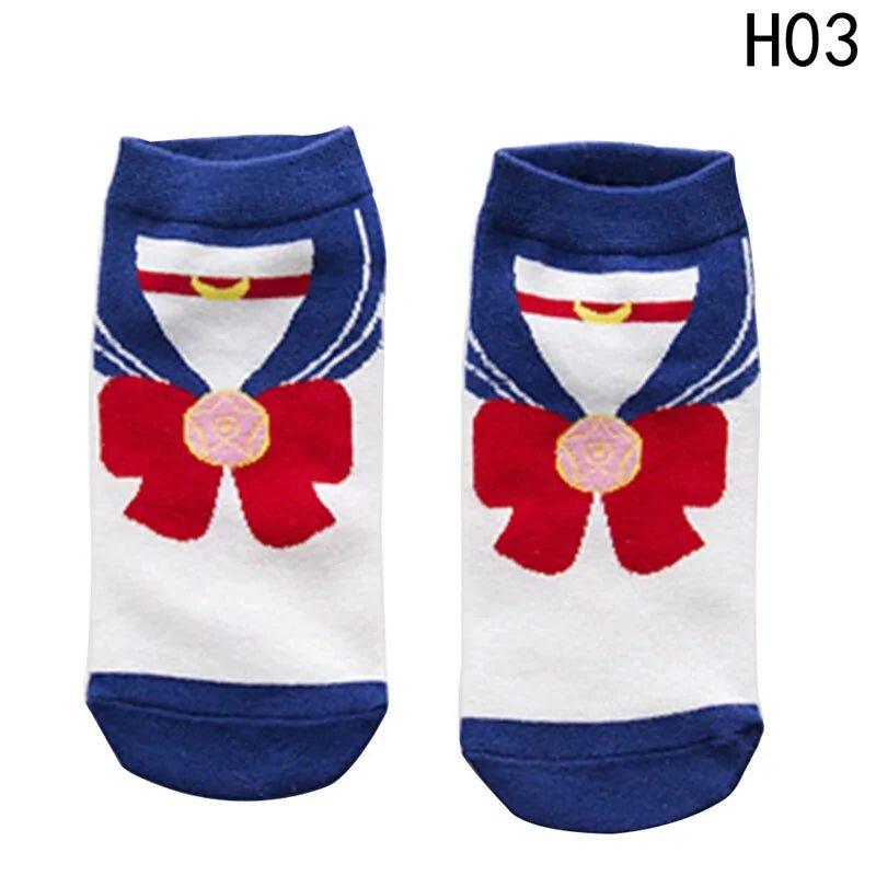 Anime - Inspired Printed Socks