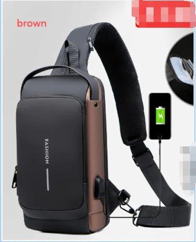 Anti Theft Backpack With USB Password