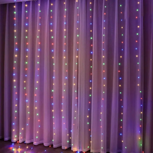 LED Curtain Lights – Transform Your Space with Magical, Festive Lighting ✨🎄