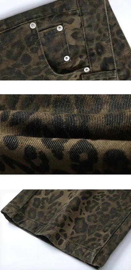 August Leopard Jeans