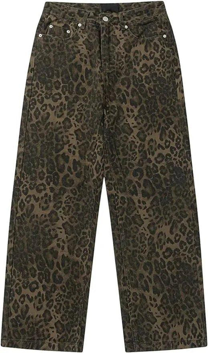 August Leopard Jeans